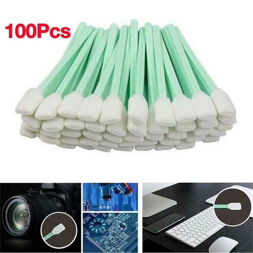 100pcs foam tip cleaning swab - foam,