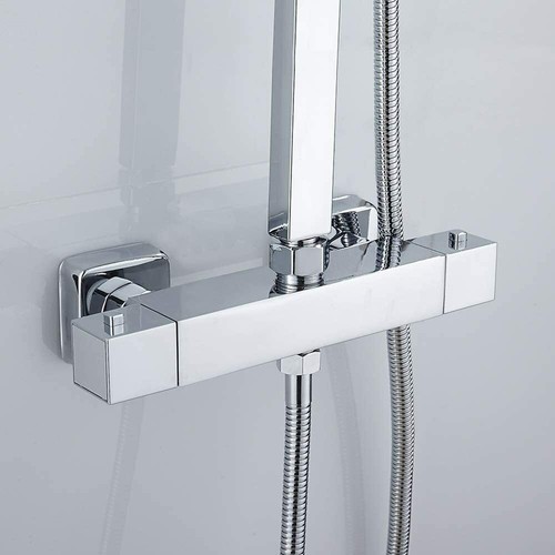 Bathroom thermostatic shower - bathroom,