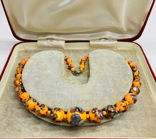 Vintage murano glass necklace - vintage,