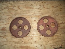 Cast Iron Wheel's 12" Barrow Sack truck trolley pair wheel Stationary Engine