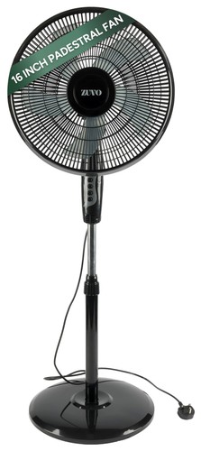 Zuvo inch pedestal fan - 16,