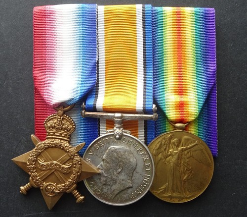 Wwi kia medal trio awarded - wwi,