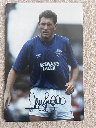 Rangers terry butcher - butcher, signed