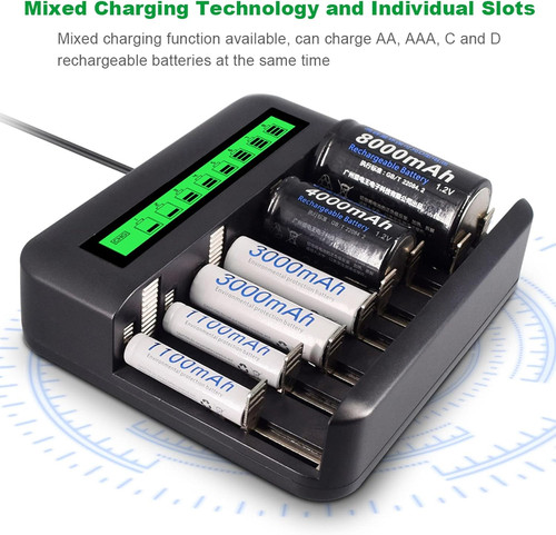 Pack cell 8000mah ni mh - d, ni-mh