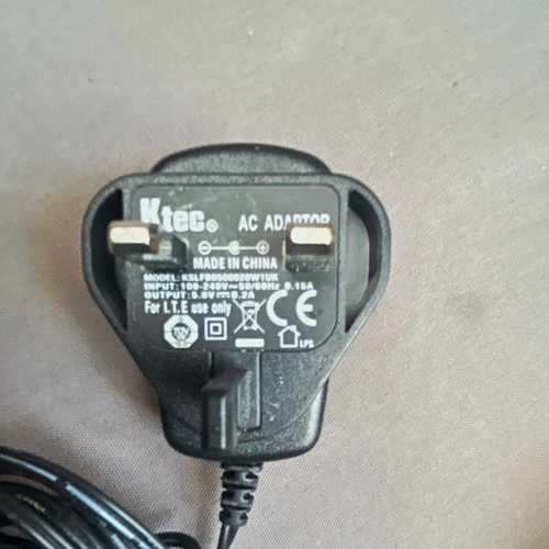 Ktec adapter uk - 5.0v,