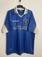 Original Authentic Chelsea 1997/1998/1999 Home Football Shirt - XL