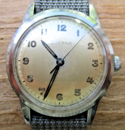 Vintage eterna military style - vintage,