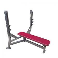 Life Fitness Olympic Flat Bench Press - Commercial Gym Equipment 