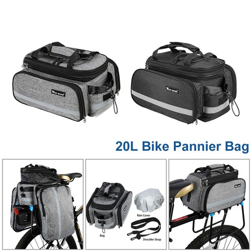 Bike pannier bag - bag, rear