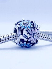 Daisy Flower Garden Charm Bead