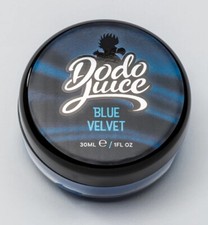 Dodo Juice Hard Car Wax, Carnauba Blue Velvet 30ml High Gloss & Insane Shine