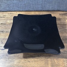 Vintage Unique Black Glass