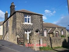 PHOTO  OLD SCHOOL ROOM GRENOSIDE I'M NOT SURE IF BOTH BUILDINGS WERE USED AS THE