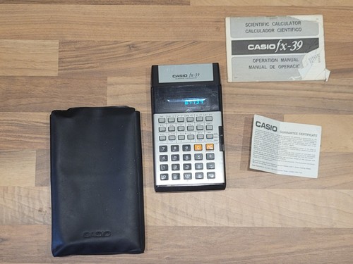 Working casio vintage - casio, fx-39