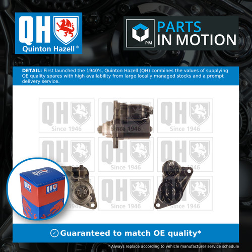 Starter motor fits - vw, beetle