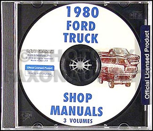 1980 ford truck shop manual - 1980,