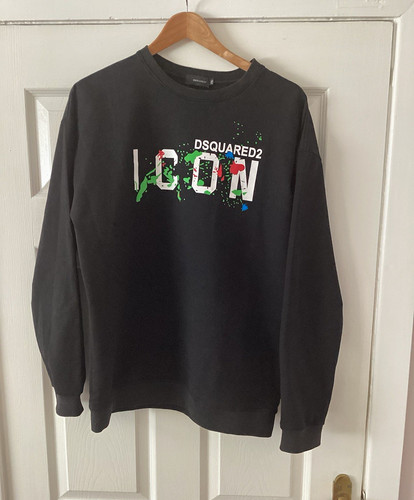 Dsquared2 icon logo black crew - dsquared2,
