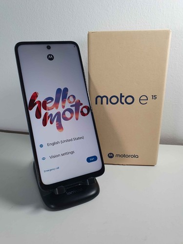 Motorola moto e15 blue 64gb - motorola,