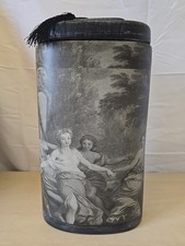 Large Decorative Vase With Lid Possily An Umbrella Stand As Heavy.