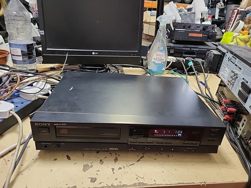 Sony cdp 550 stereo player - cd,