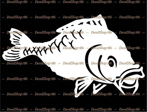 Cajun fish silhouette - fish,