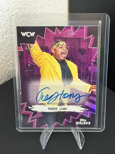 Teddy long auto topps - auto,