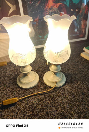Working pair table lamps - pair,