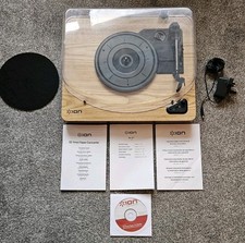 ION Audio Air LP Vinyl Record Player - Wood (AIRLPWD)