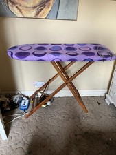 Vintage 1950's Wooden Ironing Board 