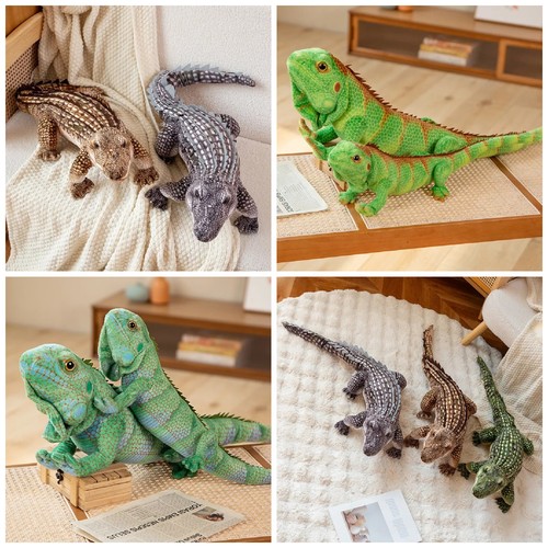 Plush crocodile lizard - plush, iguana