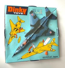 Dinky 731 Sepecat Jaguar Diecast Aircraft 1973-76 Excellent Condition
