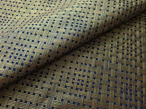 Light gold rattan navy - light,