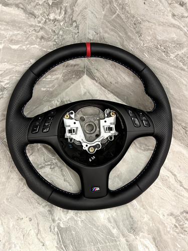 Bmw oem steering wheel leather - bmw,