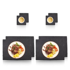 TtS 4 Natural Slate Placemats