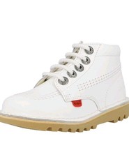 Kickers Kick Hi Zip White