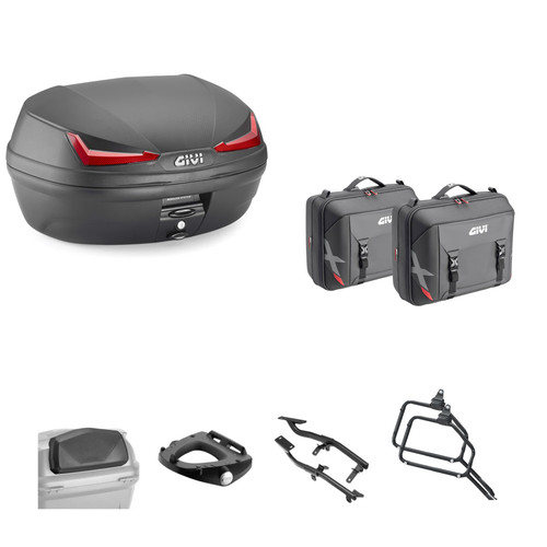 Givi trunk kit e455n bags - givi,