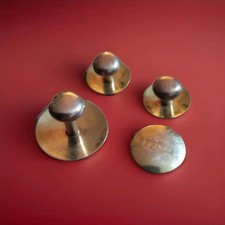 10 Carat Gold Antique Hallmarked Edwardian Shirt Stud Set
