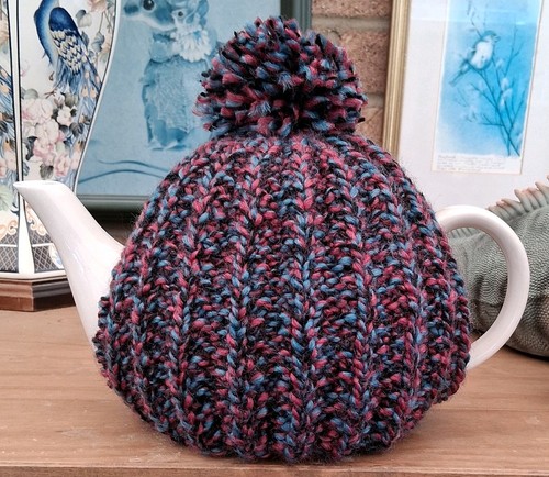 Hand knitted multi - hand,