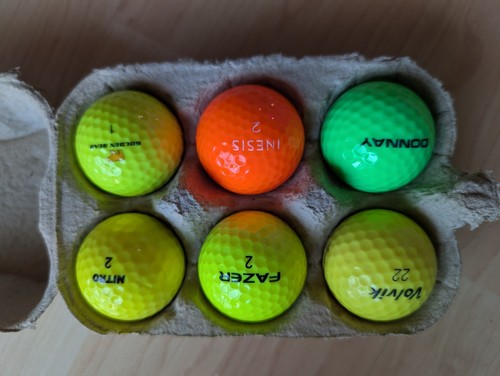 Mixed brands recycled golf - mixed,