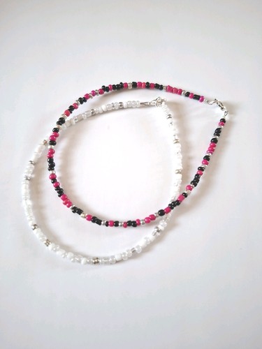 Anklets pink - 2, pink/