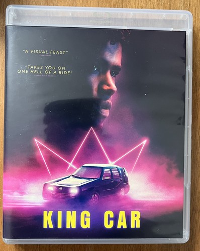 King car blu - car, dark