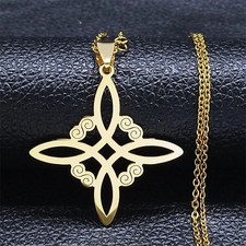 18kGold Witch Knot Pendant