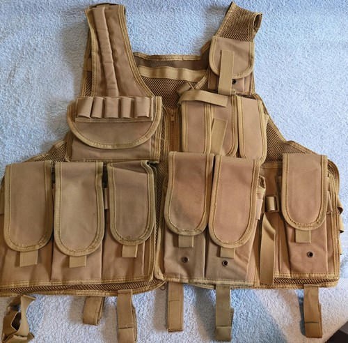 Combat vest for airsoft - vest,