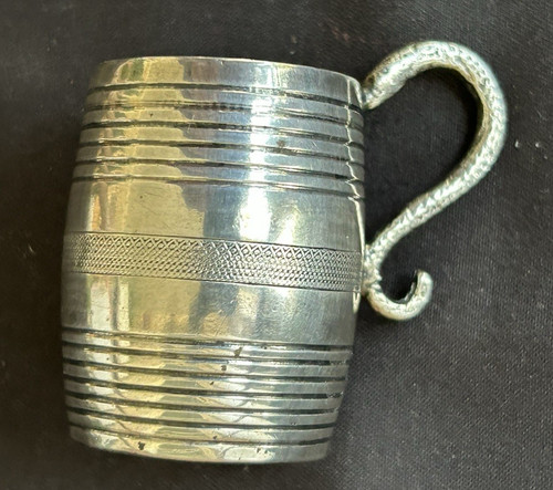 833 silver miniature - .833, handmade