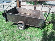 USED SINGLE AXLE TRAILER