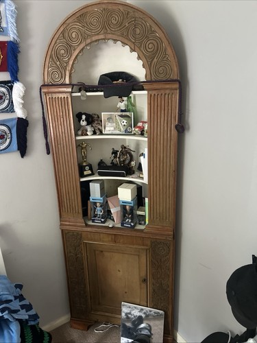 Vintage antique pine corner - vintage,
