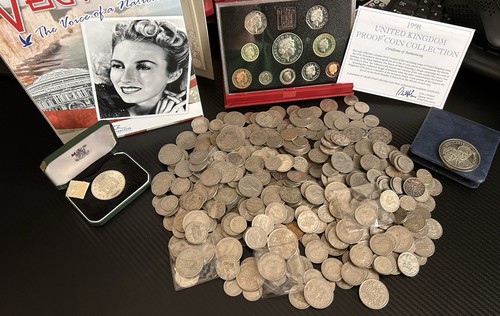 Coin collection job lot - uk,