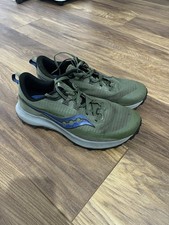 Saucony Peregrine 13 Men's Trail Running Shoes UK 10.5 Green