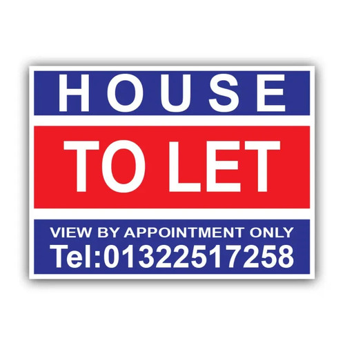 House let personalised - let,