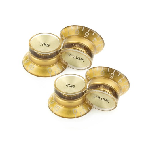 Top hat volume tone knobs - 4, volume/tone